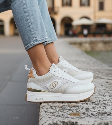 Sneakers donna bianche liu - bianche, jo